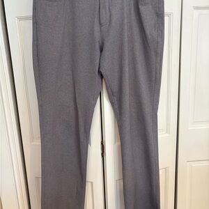 Puma Men's Flat Front Charcoal Golf Pants